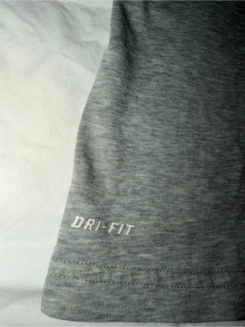 Nike Kids' Gray Dri-FIT 'Fight for Hope' Short Sleeve Tee small